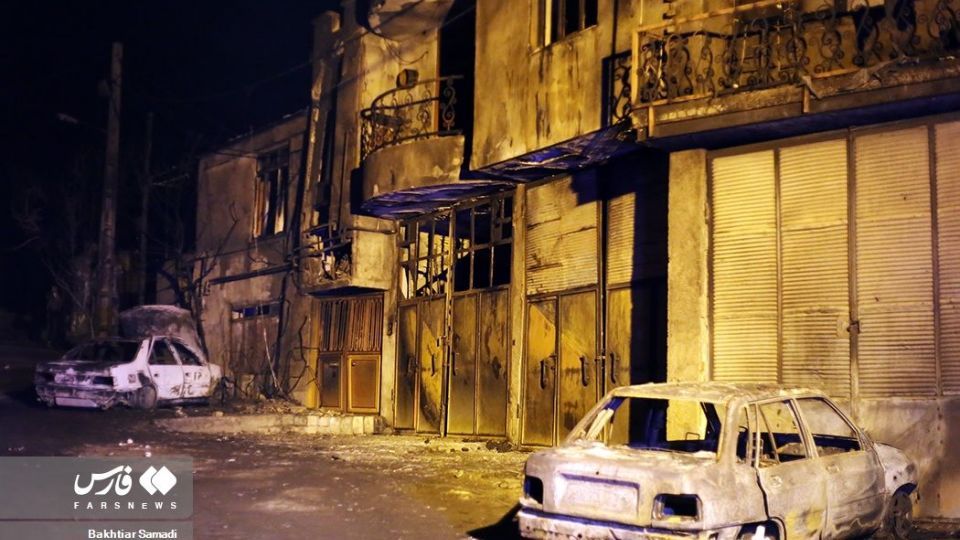 آتش سوزی و انفجار تانکر حامل سوخت مازوت