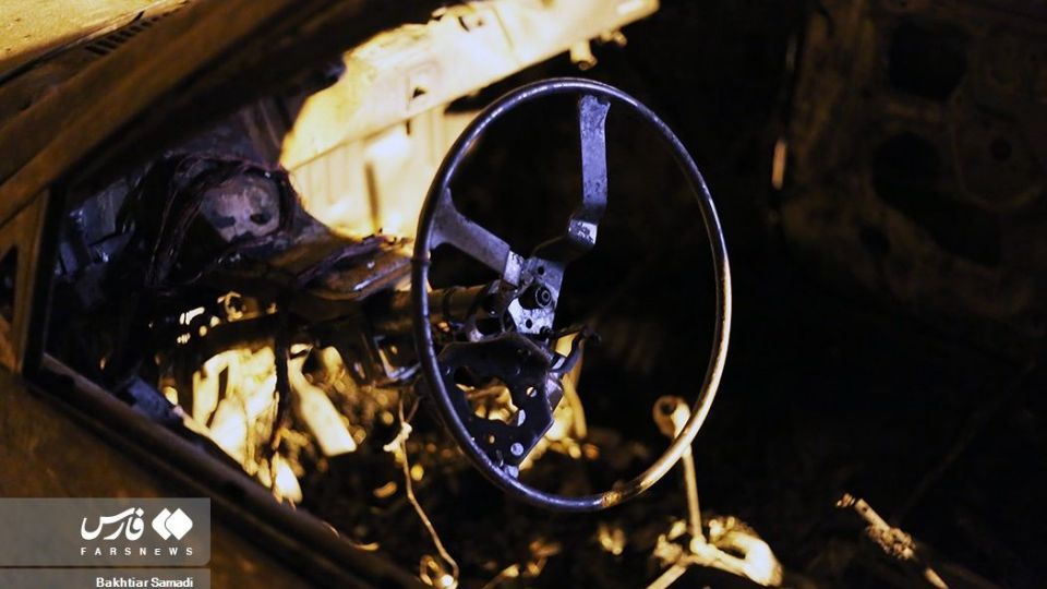 آتش سوزی و انفجار تانکر حامل سوخت مازوت