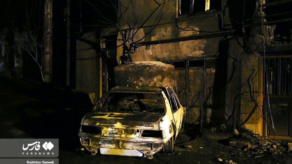 آتش سوزی و انفجار تانکر حامل سوخت مازوت