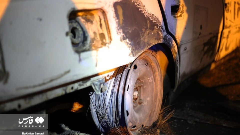 آتش سوزی و انفجار تانکر حامل سوخت مازوت