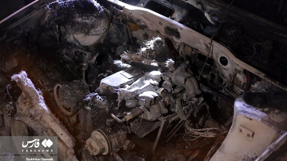 آتش سوزی و انفجار تانکر حامل سوخت مازوت