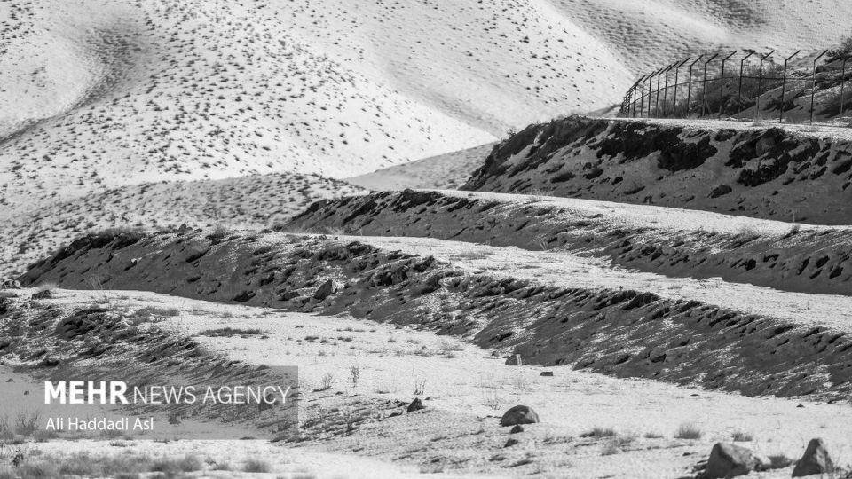 سپیدی برف بر تن کهنسال زاگرس