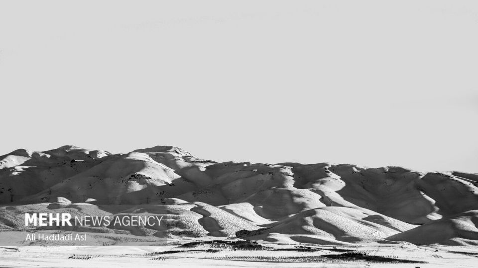 سپیدی برف بر تن کهنسال زاگرس