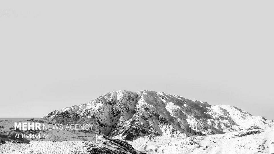 سپیدی برف بر تن کهنسال زاگرس