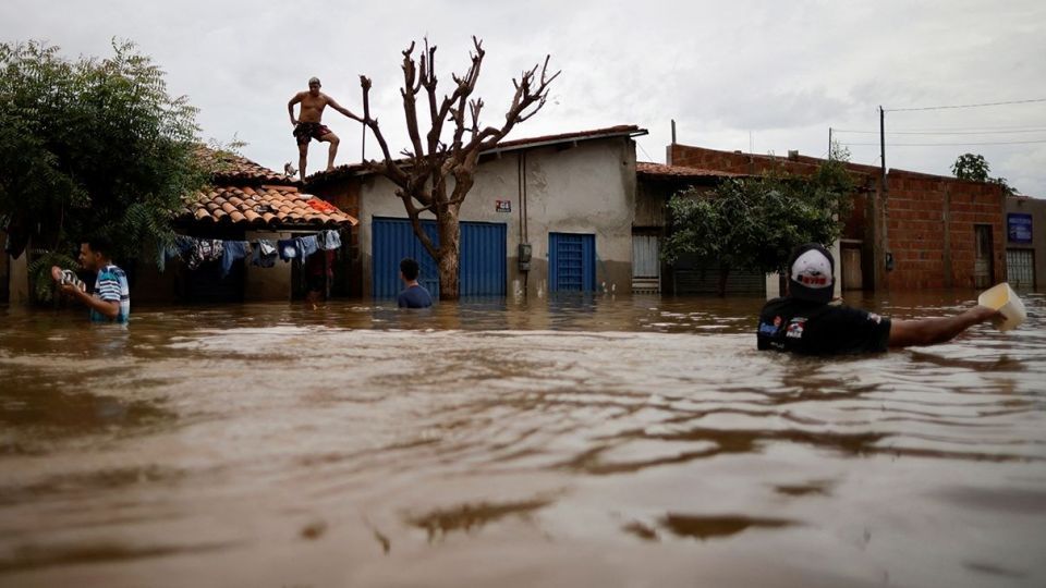 سیل در برزیل هزاران نفر را آواره کرد