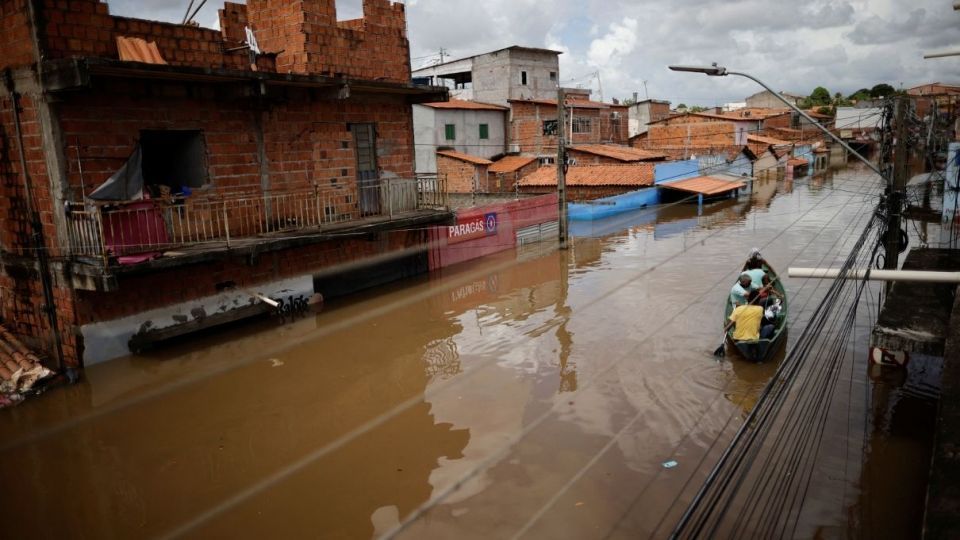 سیل در برزیل هزاران نفر را آواره کرد