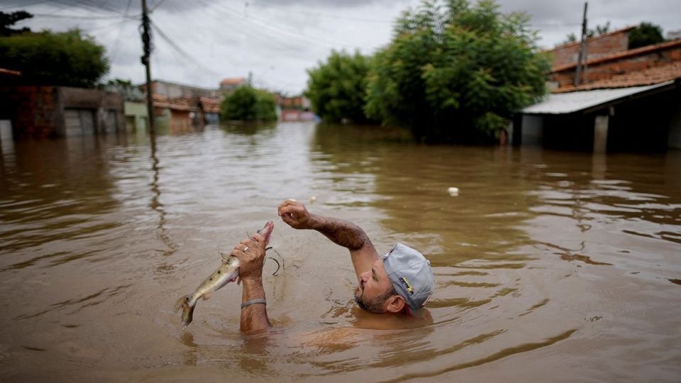 سیل در برزیل هزاران نفر را آواره کرد