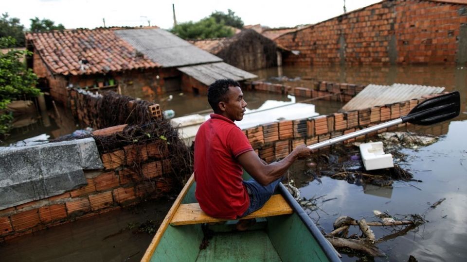 سیل در برزیل هزاران نفر را آواره کرد