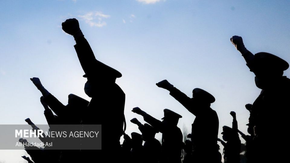 آیین اختتامیه هفتمین دوره رزم مقدماتی مشترک ارتش