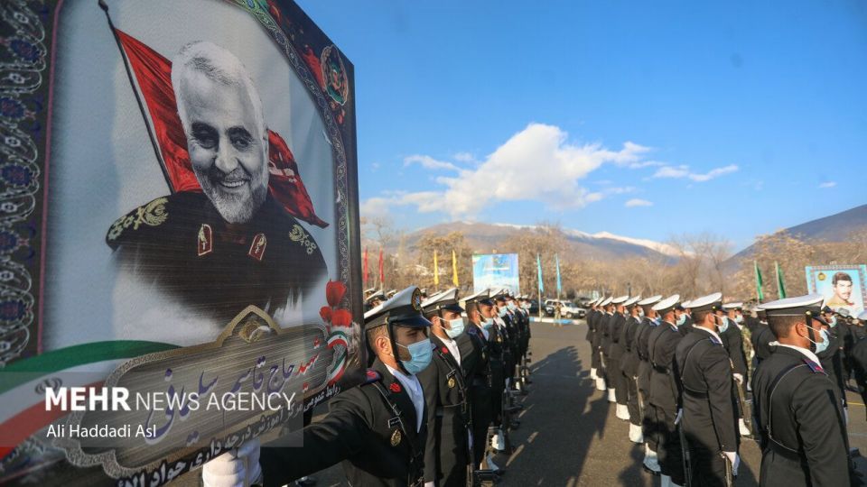 آیین اختتامیه هفتمین دوره رزم مقدماتی مشترک ارتش