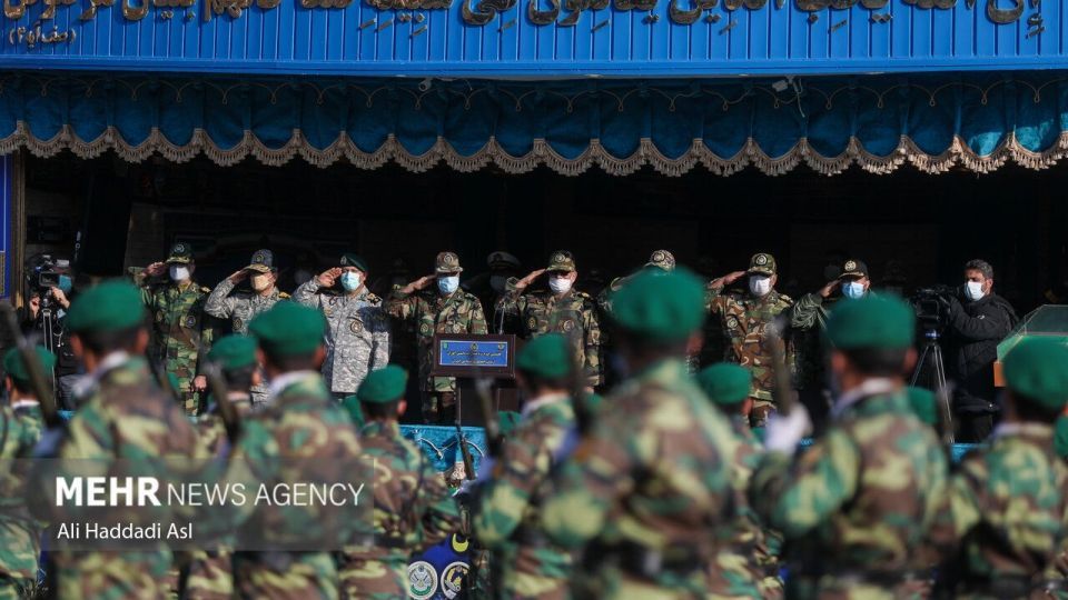 آیین اختتامیه هفتمین دوره رزم مقدماتی مشترک ارتش