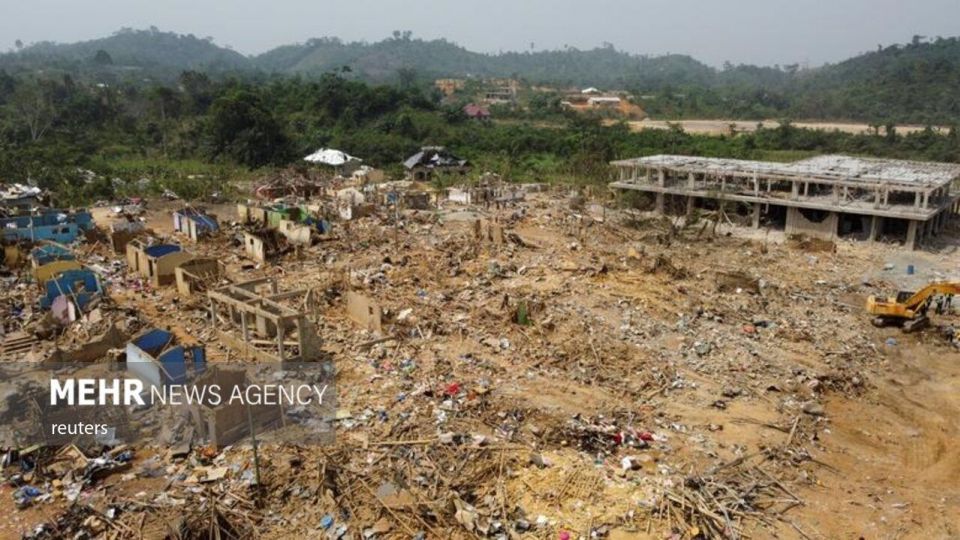 انفجار مرگبار در غنا