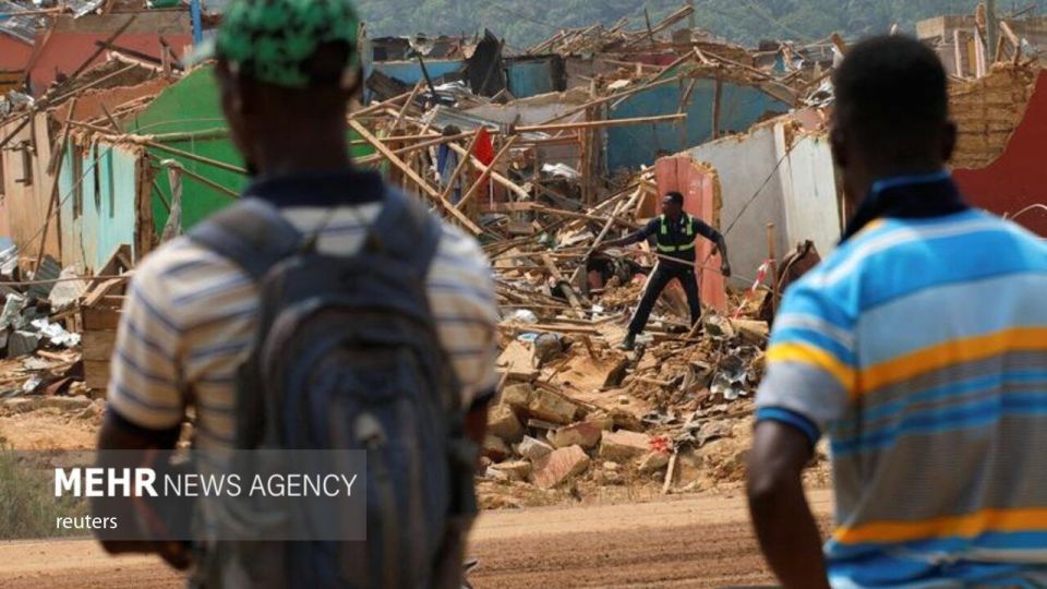 انفجار مرگبار در غنا