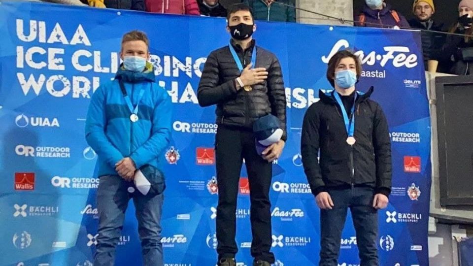 ایران دومین طلای یخ‌نوردی جهان را هم تصاحب کرد