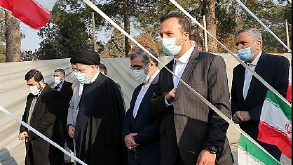 رئیس جمهور در مزار شهدای بهشت زهرا