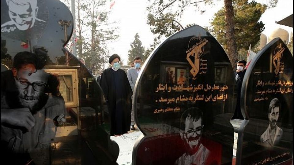 رئیس جمهور در مزار شهدای بهشت زهرا