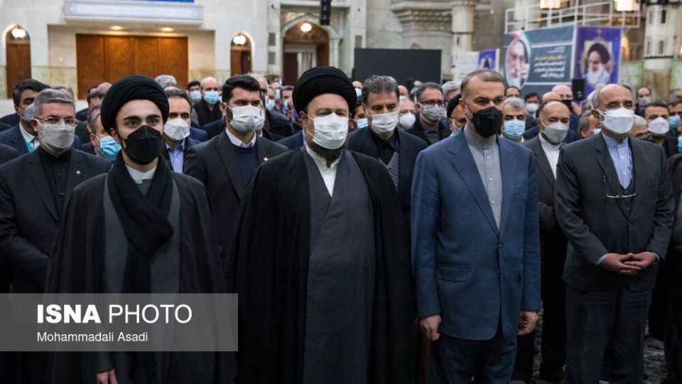 تجدید میثاق وزیر و کارکنان وزارت امور خارجه با آرمان‌های امام راحل