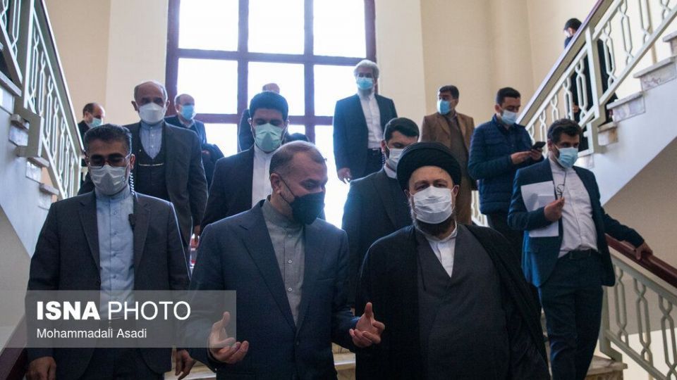 تجدید میثاق وزیر و کارکنان وزارت امور خارجه با آرمان‌های امام راحل