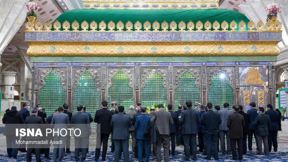 تجدید میثاق وزیر و کارکنان وزارت امور خارجه با آرمان‌های امام راحل