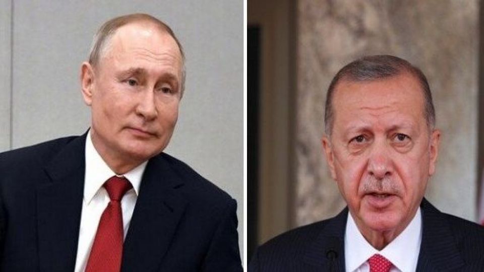 پوتین برای اردوغان و همسرش آرزوی سلامتی و بهبودی از کرونا کرد  