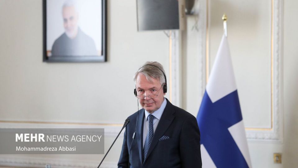 دیدار وزرای خارجه فندلاند و ایران