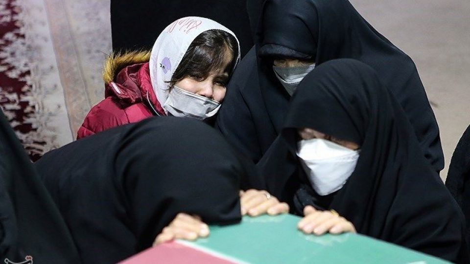 مراسم وداع با پیکر شهید مدافع حرم امیرعلی محمدیان