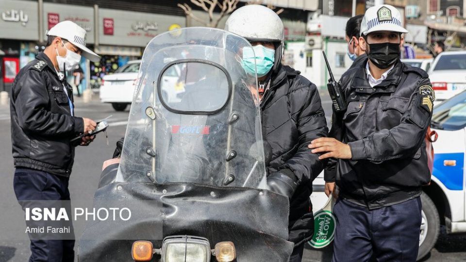 طرح انضباط بخشی موتورسواران متخلف