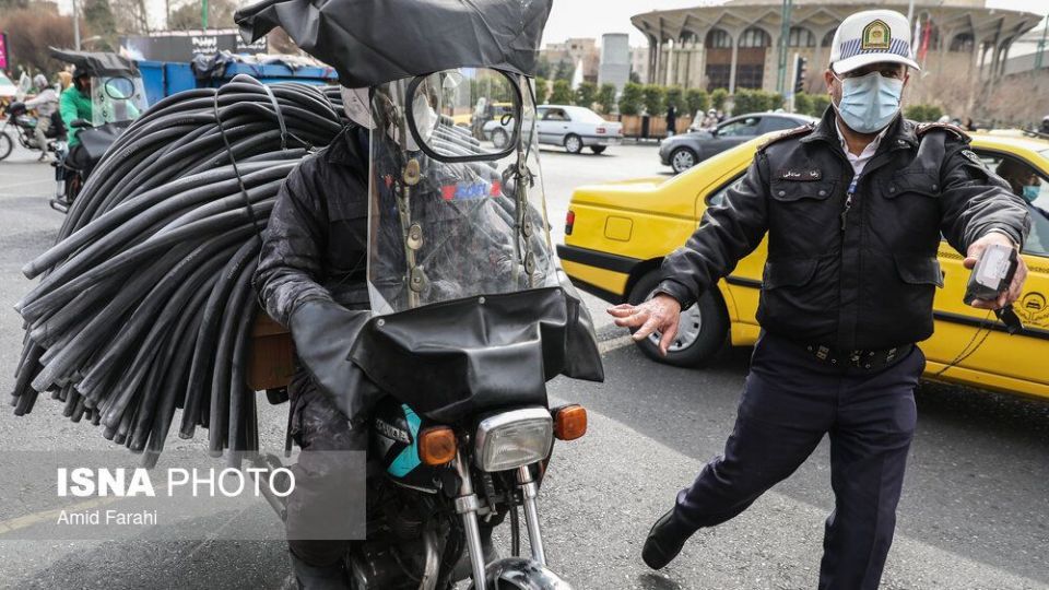 طرح انضباط بخشی موتورسواران متخلف