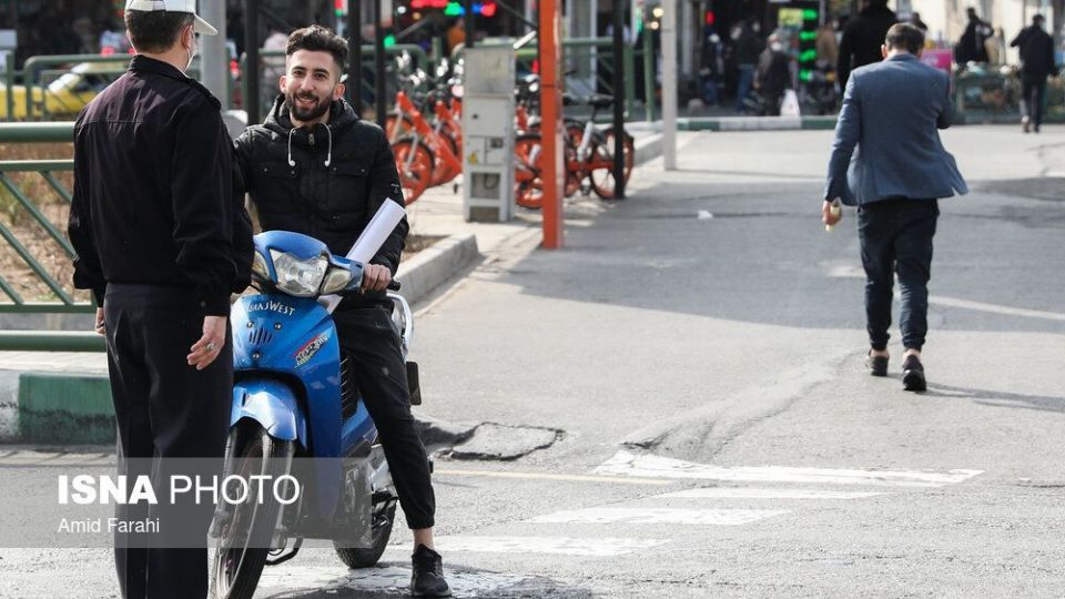 طرح انضباط بخشی موتورسواران متخلف