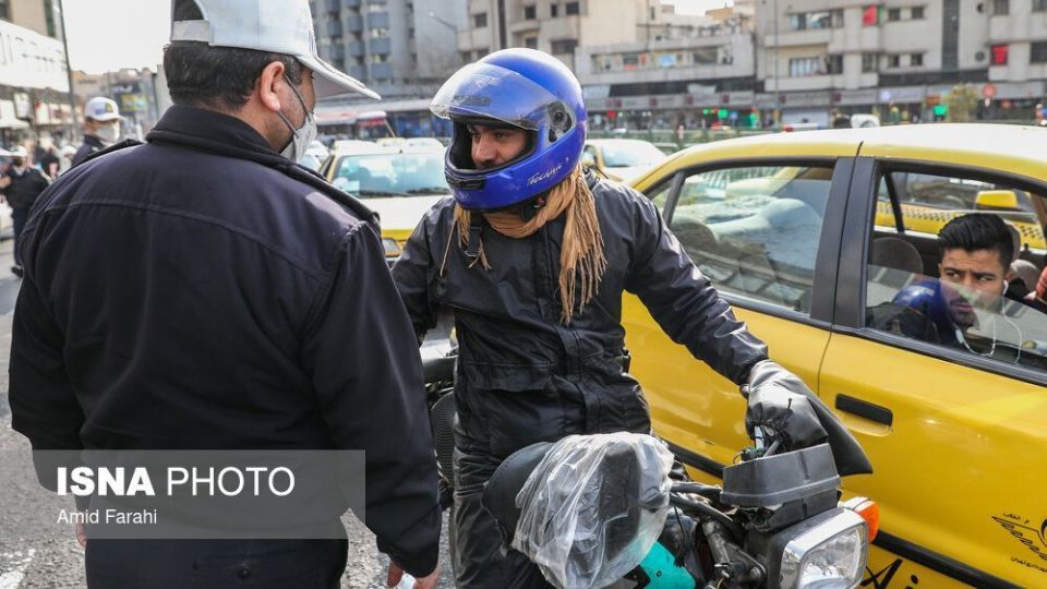 طرح انضباط بخشی موتورسواران متخلف