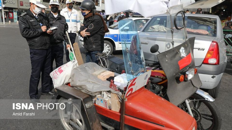طرح انضباط بخشی موتورسواران متخلف