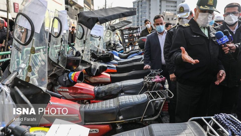 طرح انضباط بخشی موتورسواران متخلف