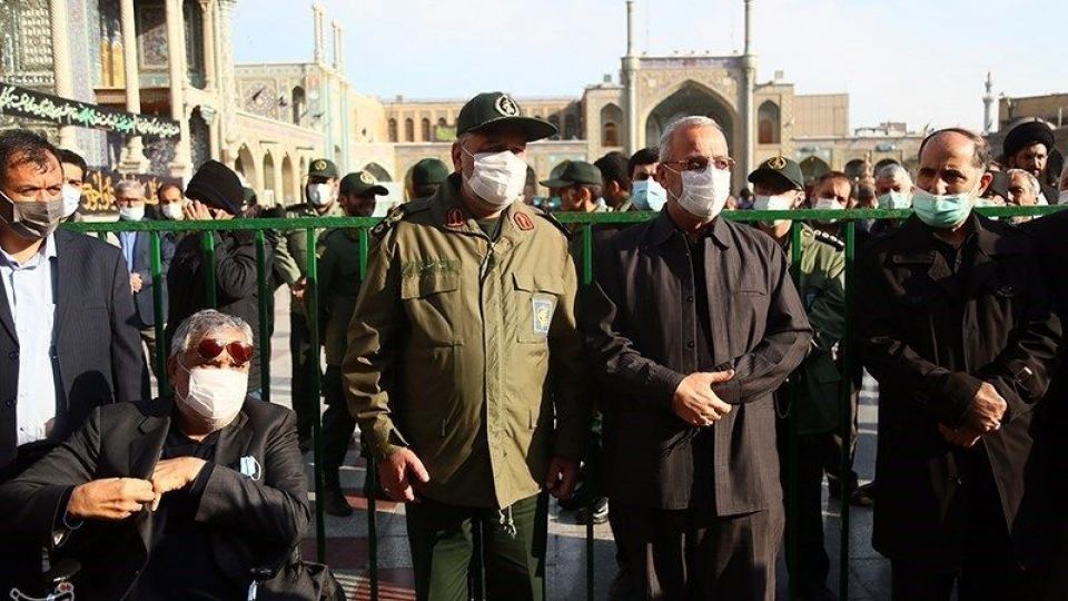 تشییع سردار مهدی مهدوی نژاد-قم