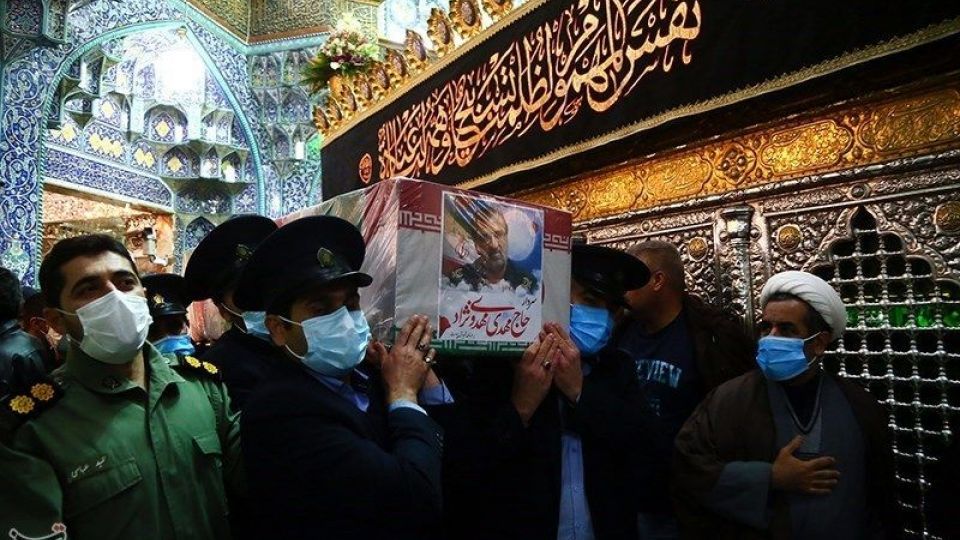 تشییع سردار مهدی مهدوی نژاد-قم