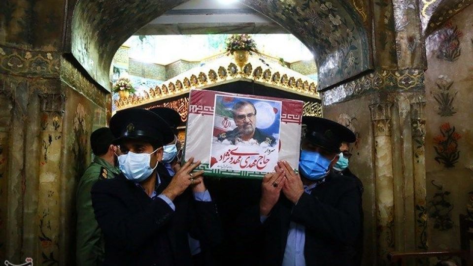 تشییع سردار مهدی مهدوی نژاد-قم