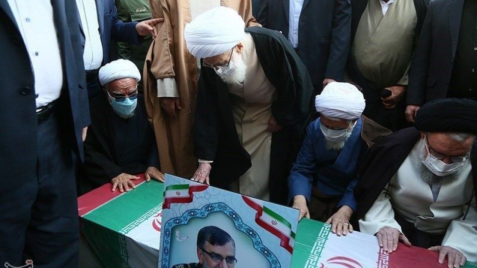 تشییع سردار مهدی مهدوی نژاد-قم