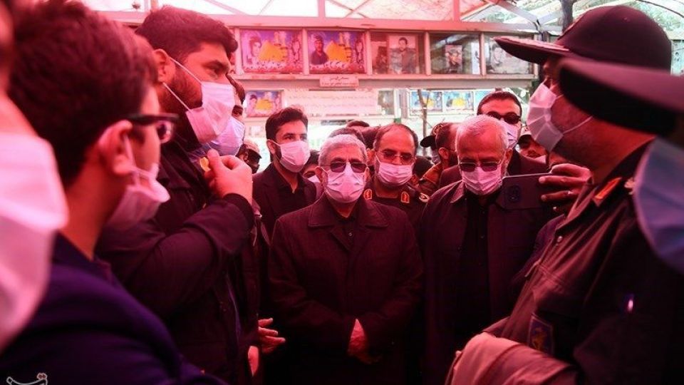 تشییع سردار مهدی مهدوی نژاد-قم