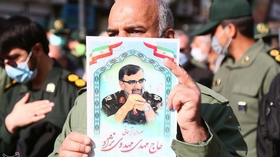 تشییع سردار مهدی مهدوی نژاد-قم