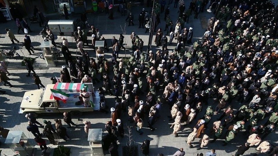 تشییع سردار مهدی مهدوی نژاد-قم