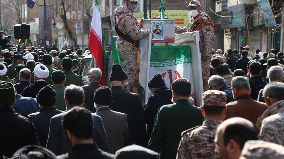 تشییع سردار مهدی مهدوی نژاد-قم