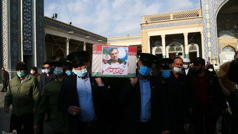 تشییع سردار مهدی مهدوی نژاد-قم