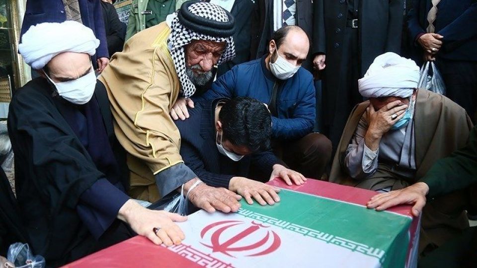 تشییع سردار مهدی مهدوی نژاد-قم