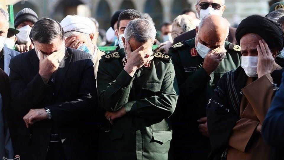 تشییع سردار مهدی مهدوی نژاد-قم