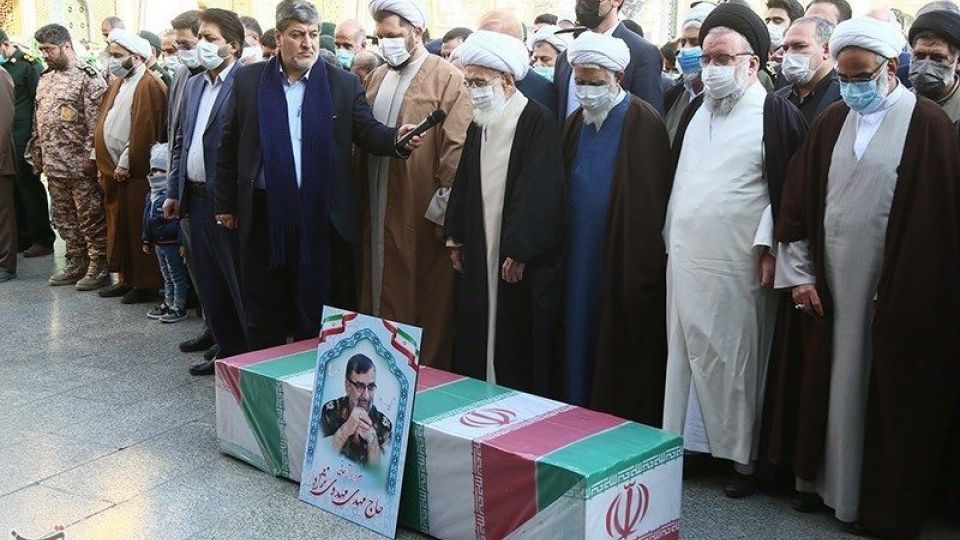 تشییع سردار مهدی مهدوی نژاد-قم