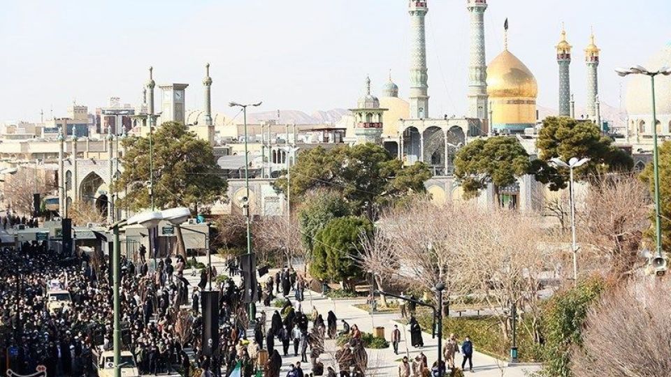 تشییع سردار مهدی مهدوی نژاد-قم