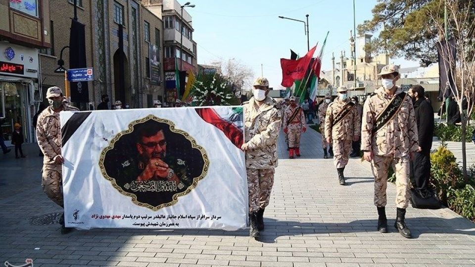 تشییع سردار مهدی مهدوی نژاد-قم