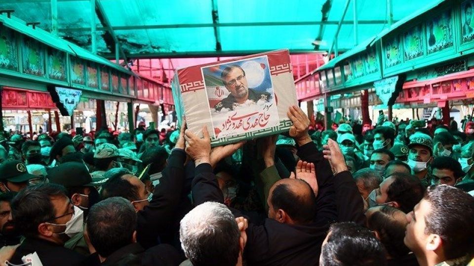 تشییع سردار مهدی مهدوی نژاد-قم