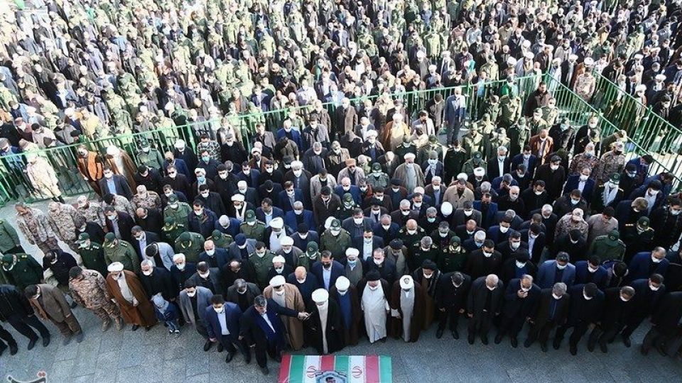 تشییع سردار مهدی مهدوی نژاد-قم