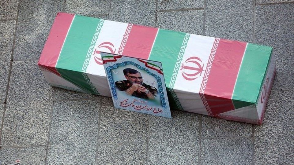 تشییع سردار مهدی مهدوی نژاد-قم