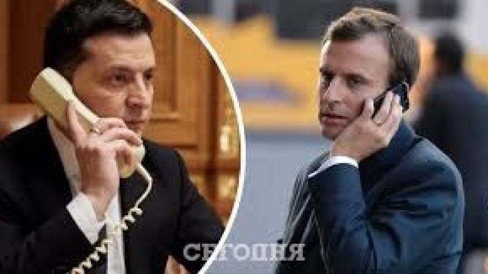 ماکرون پس از تماس با پوتین با زلنسکی زنگ زد